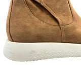 エルメス HERMES ベルト付きスエードブーツ 192150Z キャメル スウェード レディース ブーツ