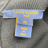 ルイ・ヴィトン LOUIS VUITTON モノグラム総柄タートルネックニットセーター FMKL03 ブラウン ウール レディース ニット
