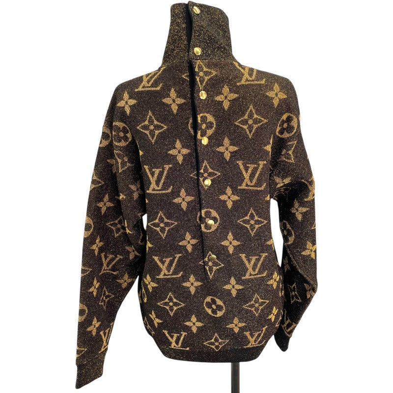 ルイ・ヴィトン LOUIS VUITTON モノグラム総柄タートルネックニット