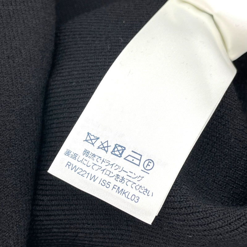 ルイ・ヴィトン LOUIS VUITTON モノグラム総柄タートルネックニットセーター FMKL03 ブラウン ウール レディース ニット