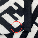 フェンディ FENDI FF総柄タートルネックニットポンチョ FZY639A3PU アイボリー/ブラック ウール レディース ポンチョ