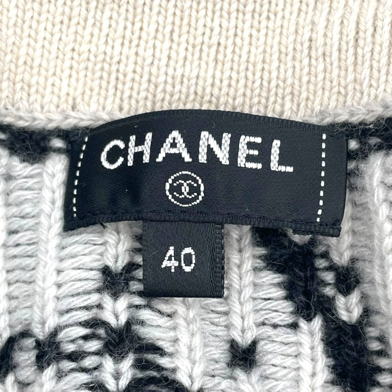 シャネル CHANEL フェアアイル柄ニットカーディガン P65173 マルチカラー カシミア レディース カーディガン