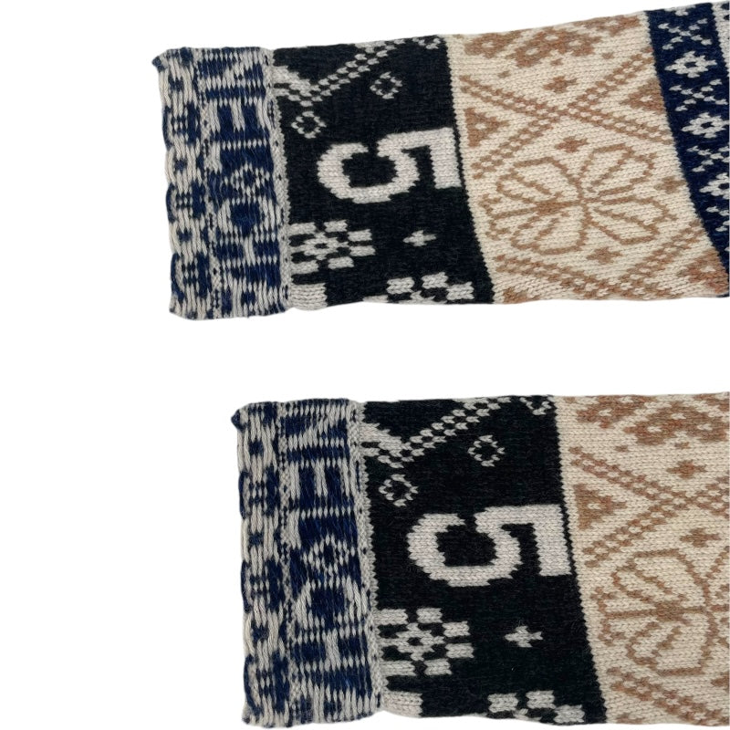 シャネル CHANEL フェアアイル柄ニットカーディガン P65173 マルチカラー カシミア レディース カーディガン