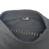 シャネル CHANEL チェーン装飾ニットセーター P62947 ブラック カシミア レディース セーター