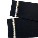 シャネル CHANEL チェーン装飾ニットセーター P62947 ブラック カシミア レディース セーター