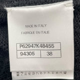 シャネル CHANEL チェーン装飾ニットセーター P62947 ブラック カシミア レディース セーター