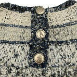 シャネル CHANEL グリッターニットセーター P61568K47214 ホワイト ウール レディース セーター