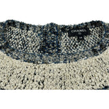 シャネル CHANEL グリッターニットセーター P61568K47214 ホワイト ウール レディース セーター