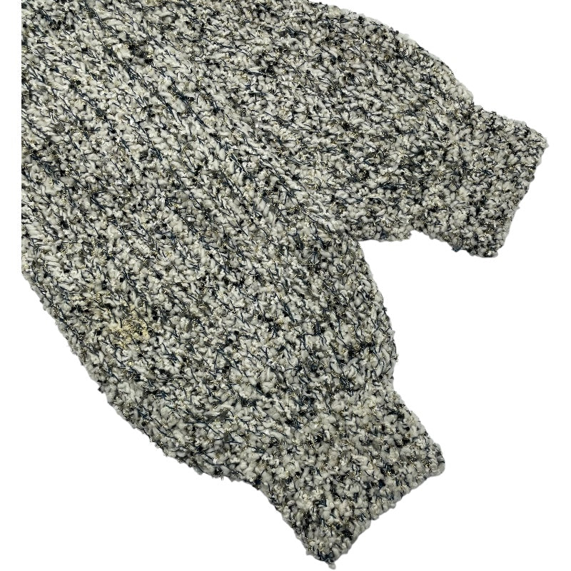 シャネル CHANEL グリッターニットセーター P61568K47214 ホワイト ウール レディース セーター