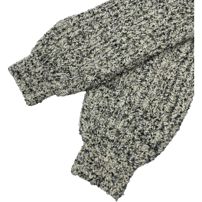 シャネル CHANEL グリッターニットセーター P61568K47214 ホワイト ウール レディース セーター