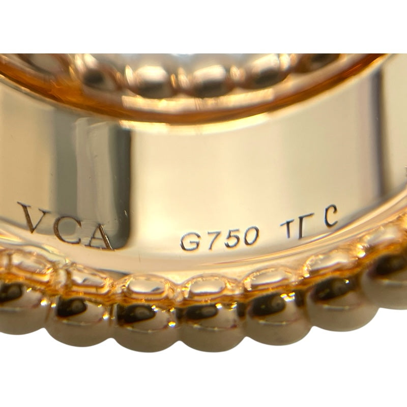 ヴァンクリーフ＆アーペル Van Cleef & Arpels ぺルレ5連リング ピンクゴールド 750 ジュエリー