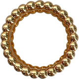 ヴァンクリーフ＆アーペル Van Cleef & Arpels ぺルレ5連リング ピンクゴールド 750 ジュエリー