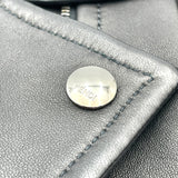 フェンディ FENDI レザーライダースジャケット FPJ621 ブラック レザー レディース その他アウター