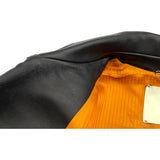 フェンディ FENDI レザーライダースジャケット FPJ621 ブラック レザー レディース その他アウター