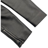 フェンディ FENDI レザーライダースジャケット FPJ621 ブラック レザー レディース その他アウター