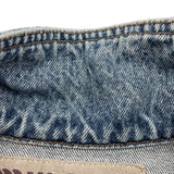 ミュウミュウ miu miu デニムベスト 45851 ブルー コットン レディース ベスト