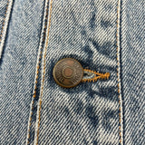 ミュウミュウ miu miu デニムベスト 45851 ブルー コットン レディース ベスト