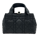 クリスチャン・ディオール Christian Dior トゥジュール スモール M2822OSNW_M900 ブラック GD金具 カーフ レディース ハンドバッグ