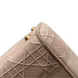 クリスチャン・ディオール Christian Dior レディディライト ミディアム ピンク GD金具 キャンバス キャンバス レディース ショルダーバッグ