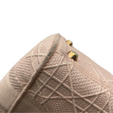 クリスチャン・ディオール Christian Dior レディディライト ミディアム ピンク GD金具 キャンバス キャンバス レディース ショルダーバッグ