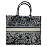 クリスチャン・ディオール Christian Dior ブックトート ラージ M1286ZRGO ネイビー オブリーク レディース トートバッグ