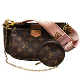ルイ・ヴィトン LOUIS VUITTON ミュルティ・ポシェット・アクセソワール M44840 ブラウン モノグラム レディース ボディバッグ