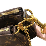 ルイ・ヴィトン LOUIS VUITTON ミュルティ・ポシェット・アクセソワール M44840 ブラウン モノグラム レディース ボディバッグ