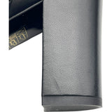 シャネル CHANEL レザーサイハイブーツ ブラック レザー レディース ブーツ