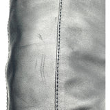 シャネル CHANEL レザーサイハイブーツ ブラック レザー レディース ブーツ