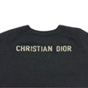 クリスチャン・ディオール Christian Dior バックロゴカシミヤニットセーター 144S76AM002 ブラック カシミヤ レディース セーター