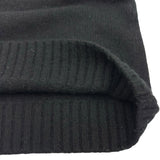 クリスチャン・ディオール Christian Dior バックロゴカシミヤニットセーター 144S76AM002 ブラック カシミヤ レディース セーター