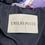 エミリオ・プッチ EMILIO PUCCI フォックスファー総柄ダウンコート 46YA05 パープル ナイロン レディース その他アウター