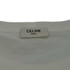 セリーヌ CELINE トリオンフロゴ刺繍半袖Tシャツ 2X45C671Q ホワイト コットン レディース 半袖Ｔシャツ