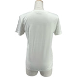 セリーヌ CELINE トリオンフロゴ刺繍半袖Tシャツ 2X45C671Q ホワイト コットン レディース 半袖Ｔシャツ