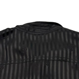 バーバリーロンドン BURBERRY LONDON ストライプロゴボウタイシルクブラウス 8048857 ブラック シルク レディース ブラウス