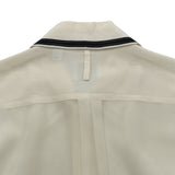 バーバリーロンドン BURBERRY LONDON ホースフェリープリントシルクシャツ 8042483 アイボリー シルク レディース 半袖シャツ