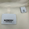 バーバリーロンドン BURBERRY LONDON ホースフェリープリントシルクシャツ 8042483 アイボリー シルク レディース 半袖シャツ