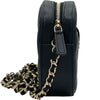 シャネル CHANEL マトラッセ ミニチェーンショルダー AP3968 ブラック ゴールド金具 ラムスキン レディース ショルダーバッグ