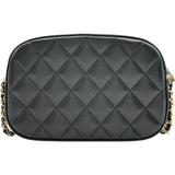 シャネル CHANEL マトラッセ ミニチェーンショルダー AP3968 ブラック ゴールド金具 ラムスキン レディース ショルダーバッグ
