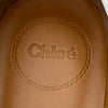 クロエ Chloe FLATS レザーローファー クリーム レザー レディース ローファー
