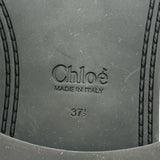 クロエ Chloe FLATS レザーローファー クリーム レザー レディース ローファー