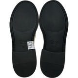 クロエ Chloe FLATS レザーローファー クリーム レザー レディース ローファー