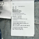 ミュウミュウ miu miu ロゴポケットデニムスカート GWD318 インディゴ デニム レディース スカート