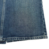 ミュウミュウ miu miu ロゴポケットデニムスカート GWD318 インディゴ デニム レディース スカート