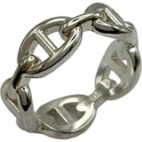 エルメス HERMES シェーヌダンクル アンシェネリング PM シルバー Ag925 ジュエリー