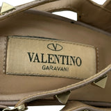 ヴァレンティノ VALENTINO ロックスタッズストラップパンプス ブラック レザー レディース パンプス