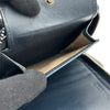 ボッテガ・ヴェネタ BOTTEGA VENETA イントレチャート コンパクトウォレット ネイビー イントレチャート ユニセックス 二つ折り財布