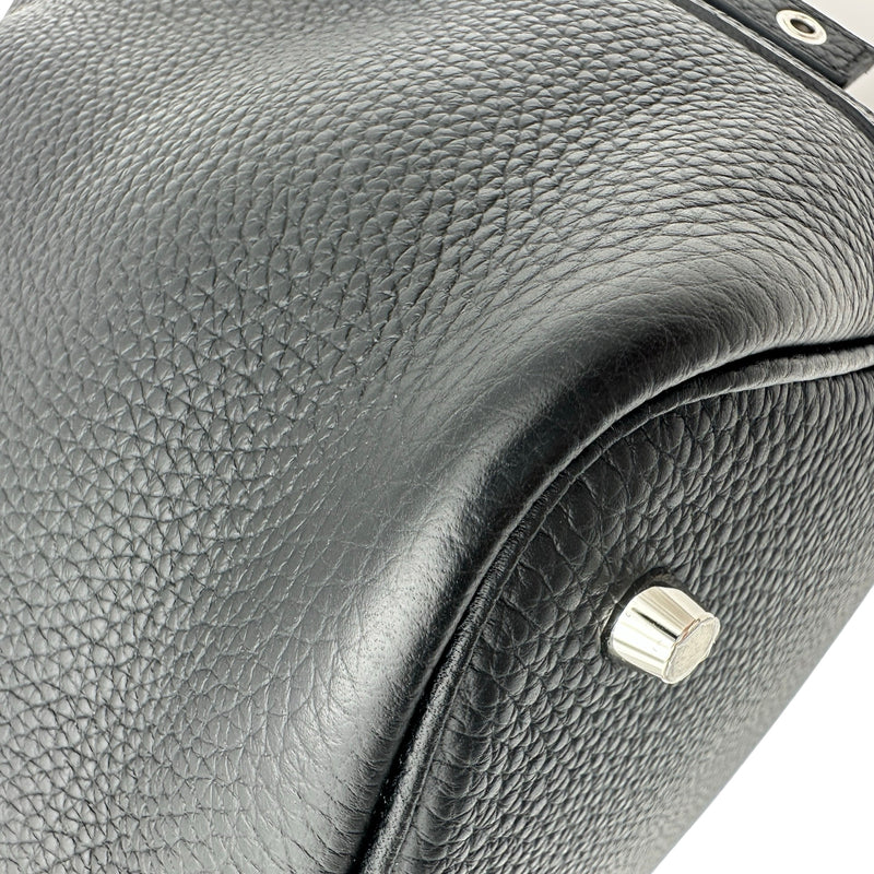 エルメス HERMES ピコタンロックMM K刻印 ブラック シルバー金具