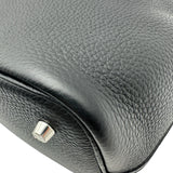 エルメス HERMES ピコタンロックMM K刻印 ブラック シルバー金具 トリヨン ユニセックス ハンドバッグ