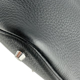 エルメス HERMES ピコタンロックMM K刻印 ブラック シルバー金具 トリヨン ユニセックス ハンドバッグ